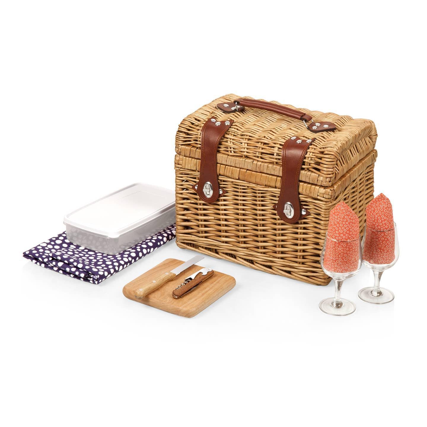Wine & Cheese Picnic Basket